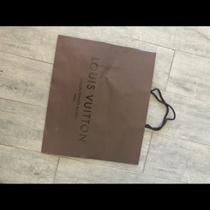 Louis Vuitton shopping bag